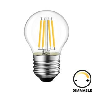 Λαμπτήρας LED G45 Bulb House Genius dimmable 4W E27 clear