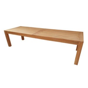 Τραπέζι Pablo House Genius teak ξύλο σε φυσική απόχρωση 240x100x76εκ