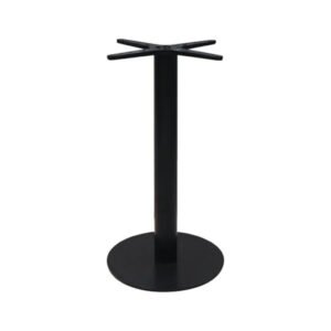 Βάση τραπεζιού Bar Stada House Genius μεταλλική σε μαύρη απόχρωση Φ40x108εκ
