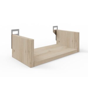 Ραφιέρα τοίχου Derva House Genius σε oak απόχρωση 30x15x10cm