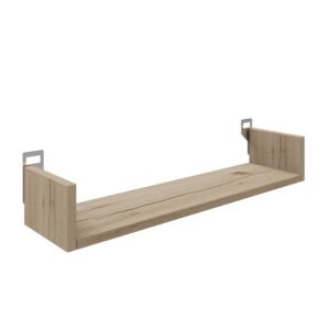 Ραφιέρα τοίχου Derva House Genius σε oak απόχρωση 60x15x10cm