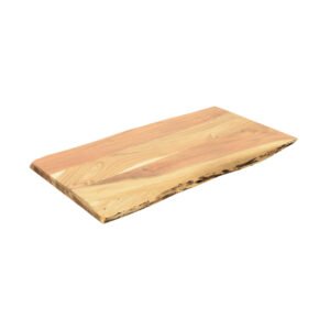 Επιφάνεια τραπεζιού Pozier House Genius μασίφ ξύλο ακακίας σε φυσική απόχρωση 160x90x4εκ