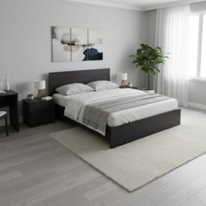 Κρεβάτι Athos House Genius σε wenge απόχρωση 160x200εκ