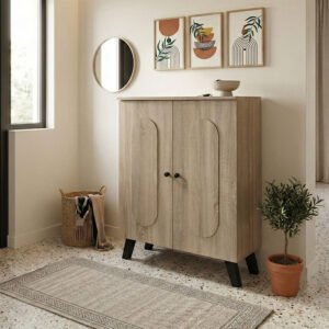 Παπουτσοθήκη-ντουλάπι Cathi House Genius sonoma 80x34x95εκ