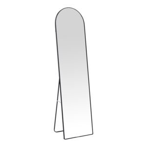 Καθρέπτης Plaza House Genius αλουμίνιο σε μαύρη απόχρωση 40x28x150εκ