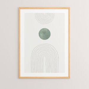 Πίνακας Lebron House Genius με ψηφιακή εκτύπωση και πλαίσιο 33x1.5x48εκ