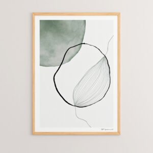 Πίνακας Bereto House Genius με ψηφιακή εκτύπωση και πλαίσιο 33x1.5x48εκ