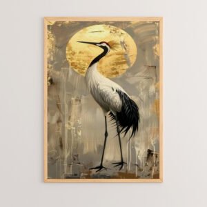 Πίνακας Krezeo House Genius με ψηφιακή εκτύπωση και πλαίσιο 33x1.5x48εκ