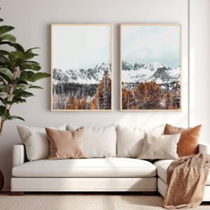 Πίνακας Essen House Genius δίπτυχος με ψηφιακή εκτύπωση και πλαίσιο 33x1.5x48εκ