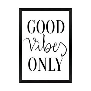 Πίνακας Zyra House Genius με ψηφιακή εκτύπωση και πλαίσιο 33x1.5x48εκ