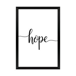 Πίνακας Hopy House Genius με ψηφιακή εκτύπωση και πλαίσιο 33x1.5x48εκ