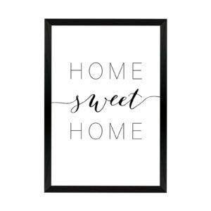 Πίνακας Homel House Genius με ψηφιακή εκτύπωση και πλαίσιο 33x1.5x48εκ